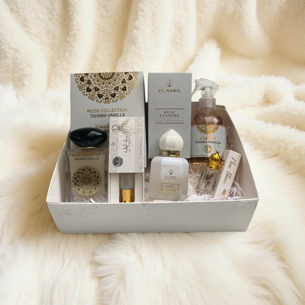 Box Tahara Vanilla – Coffret Parfumé Sucré Vanillé de Dubaï