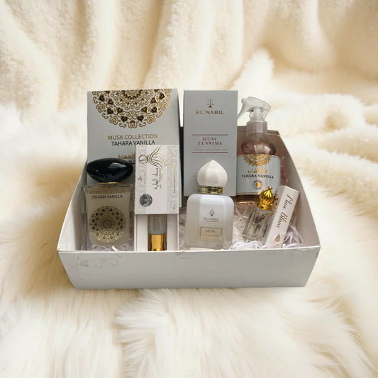 Box Tahara Vanilla – Coffret Parfumé Sucré Vanillé de Dubaï